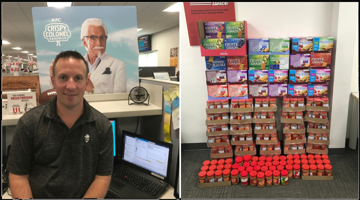 Inspired by his own childhood, this 22-year KFC veteran is helping hungry kids in Louisville