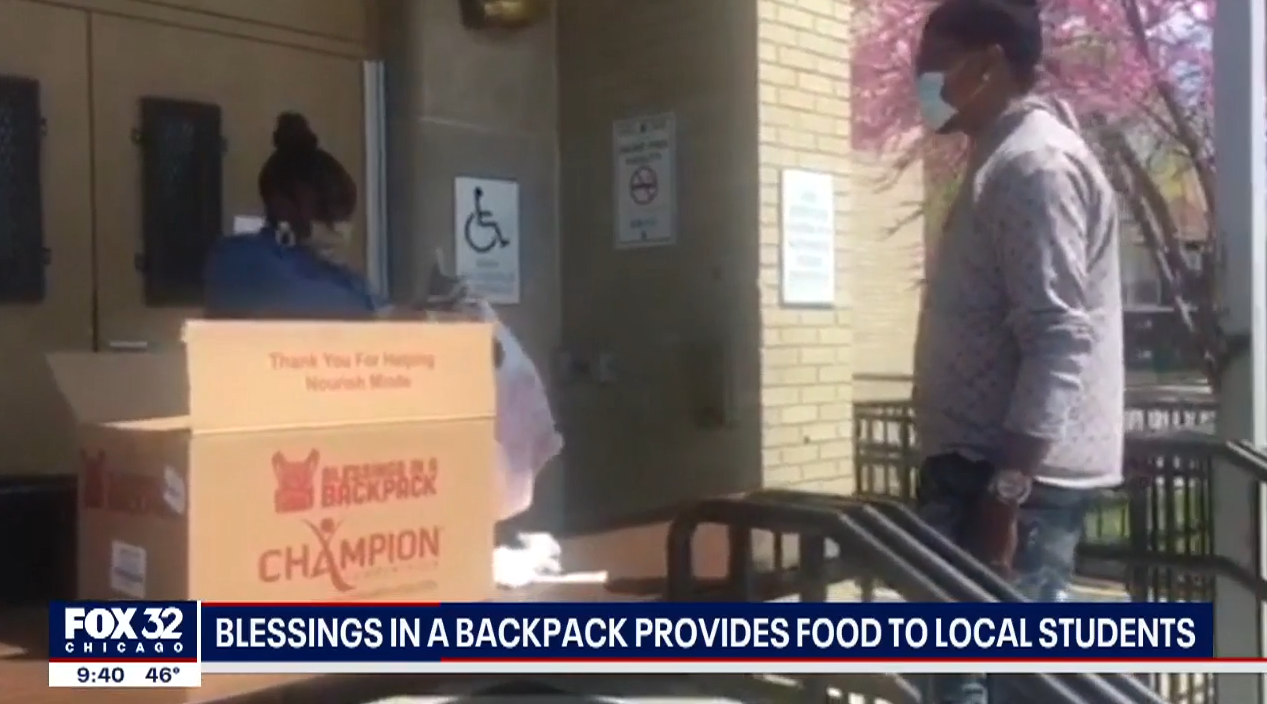 Blessings in a Backpack provides food to Chicago students amid coronavirus pandemic