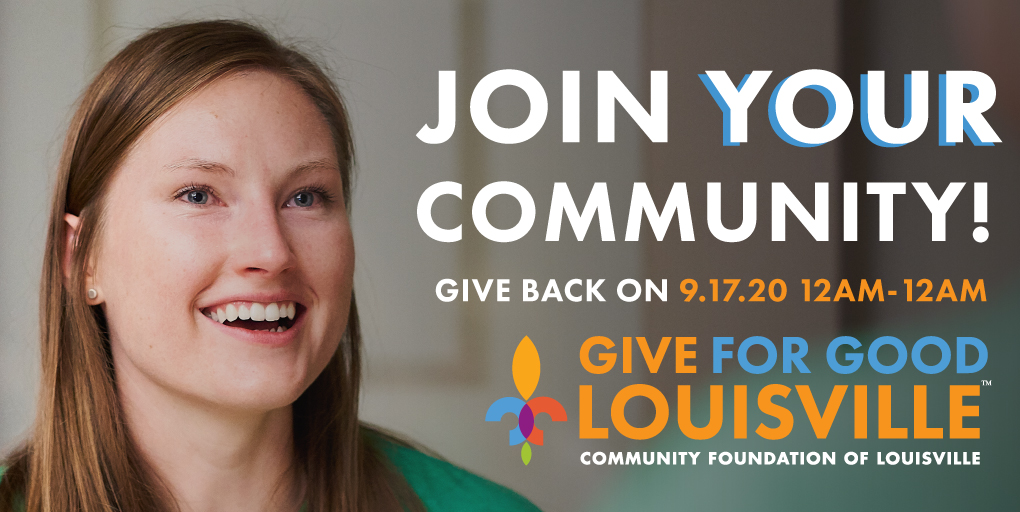 Give for Good Louisville is Sept. 17, 2020