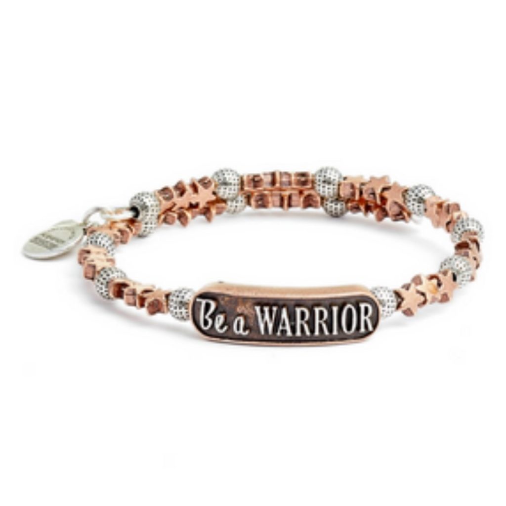 photo of be a warrior bracelet