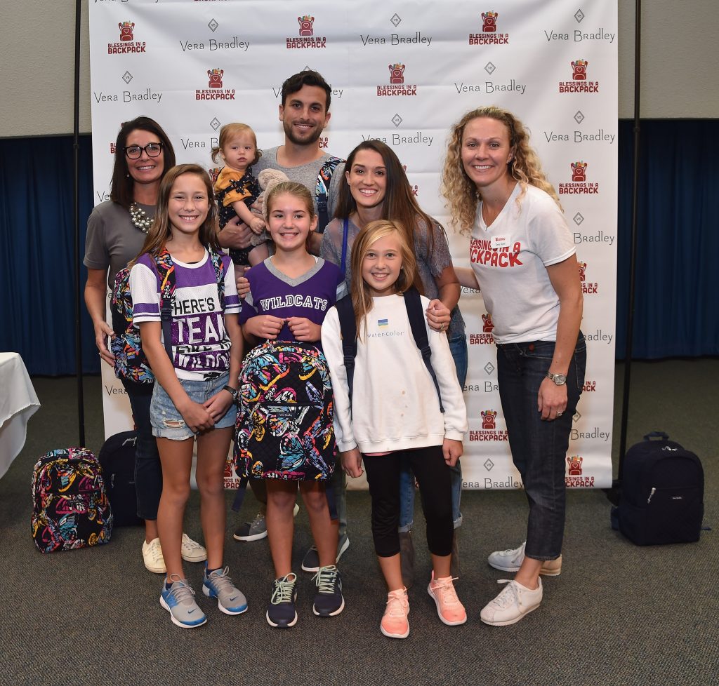 Vera Bradley Partners With Blessings In A Backpack To Continue Back-To-School Philanthropy Tour With Jade And Tanner Tolbert