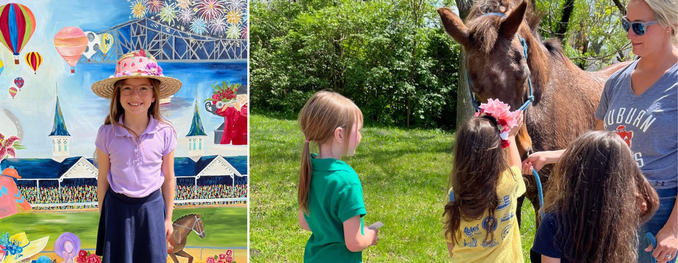 Young Kentucky Derby Fans Gather at Hawthorne Elementary for Fun and Festivities Ahead of the Big Day