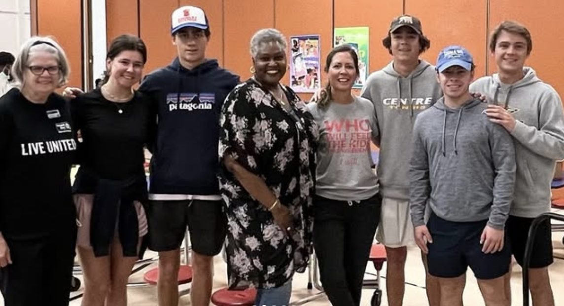 Louisville Youth Board volunteers at Engelhard Elementary